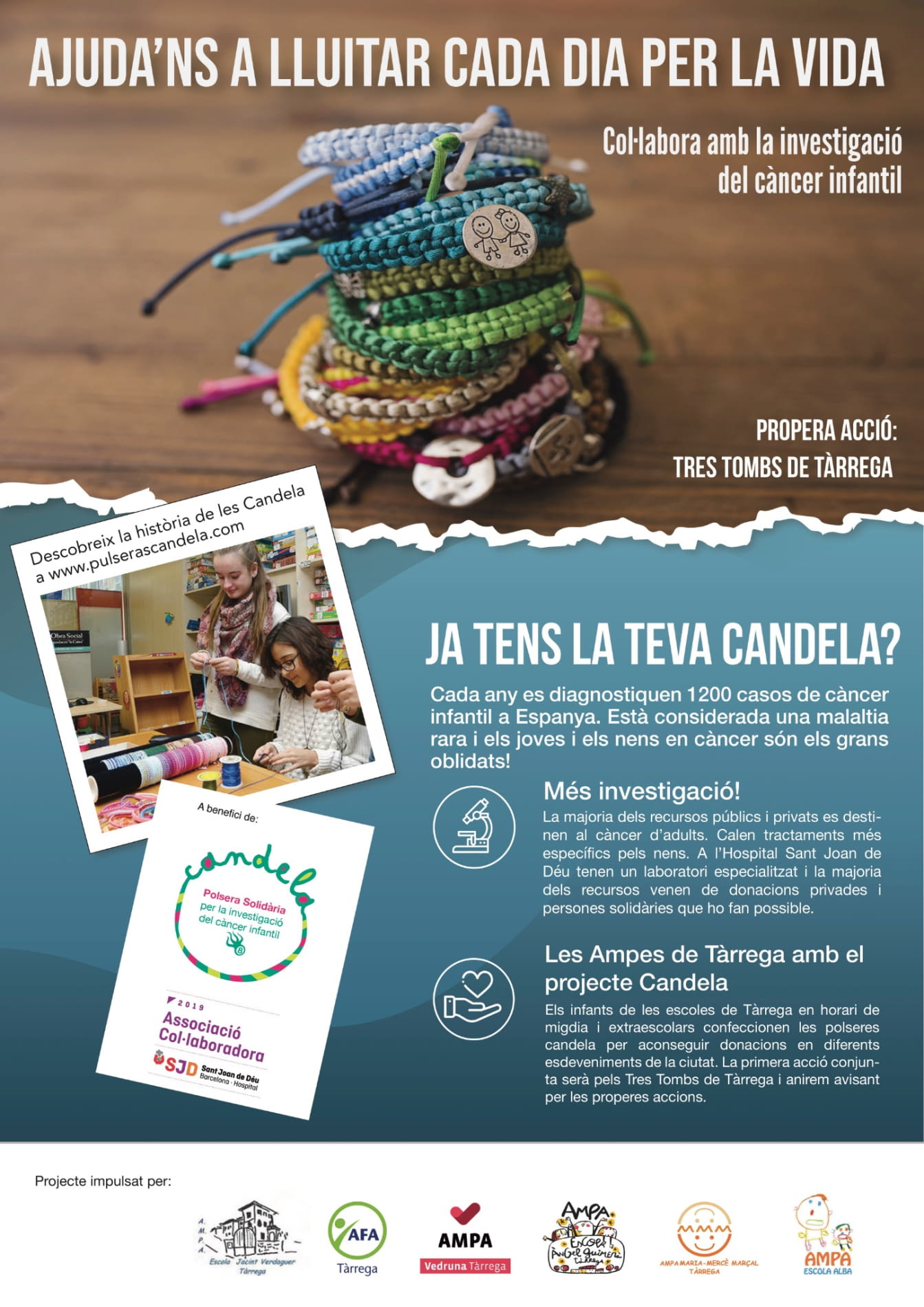 Les Ampes de Tàrrega amb el projecte Candela